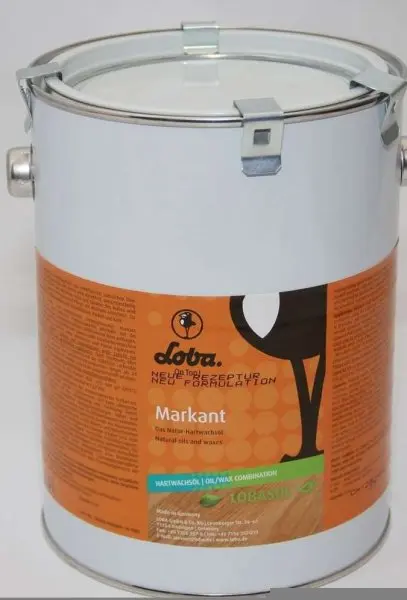 Масло-воск LOBASOL Markant Бесцветный (2,5 л) матовый